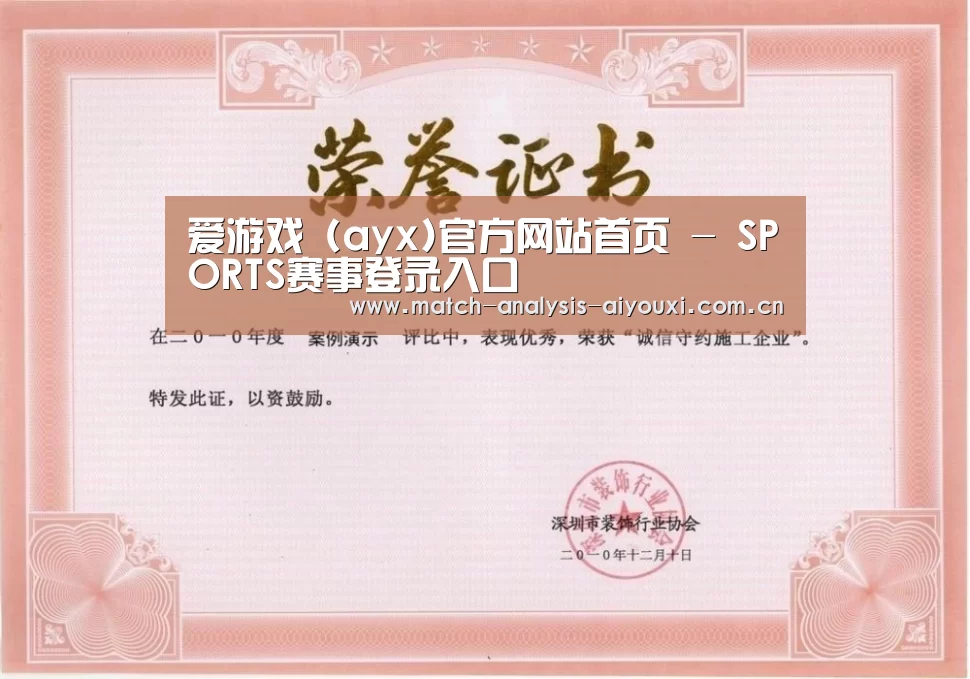 荣誉证书二